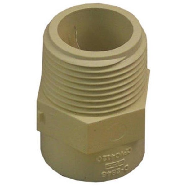 Genova Products Genova Products 50410 1 in. CPVC Male Iron Pipe Adapter 364190